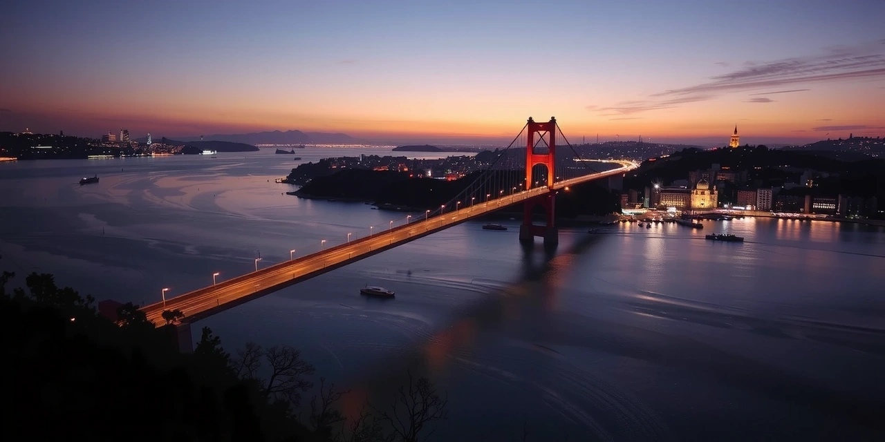 The Bosphorus as a symbol of connectivity and market flow